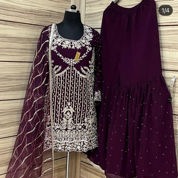 Indian Sharara Suit - Picture 3 of 7